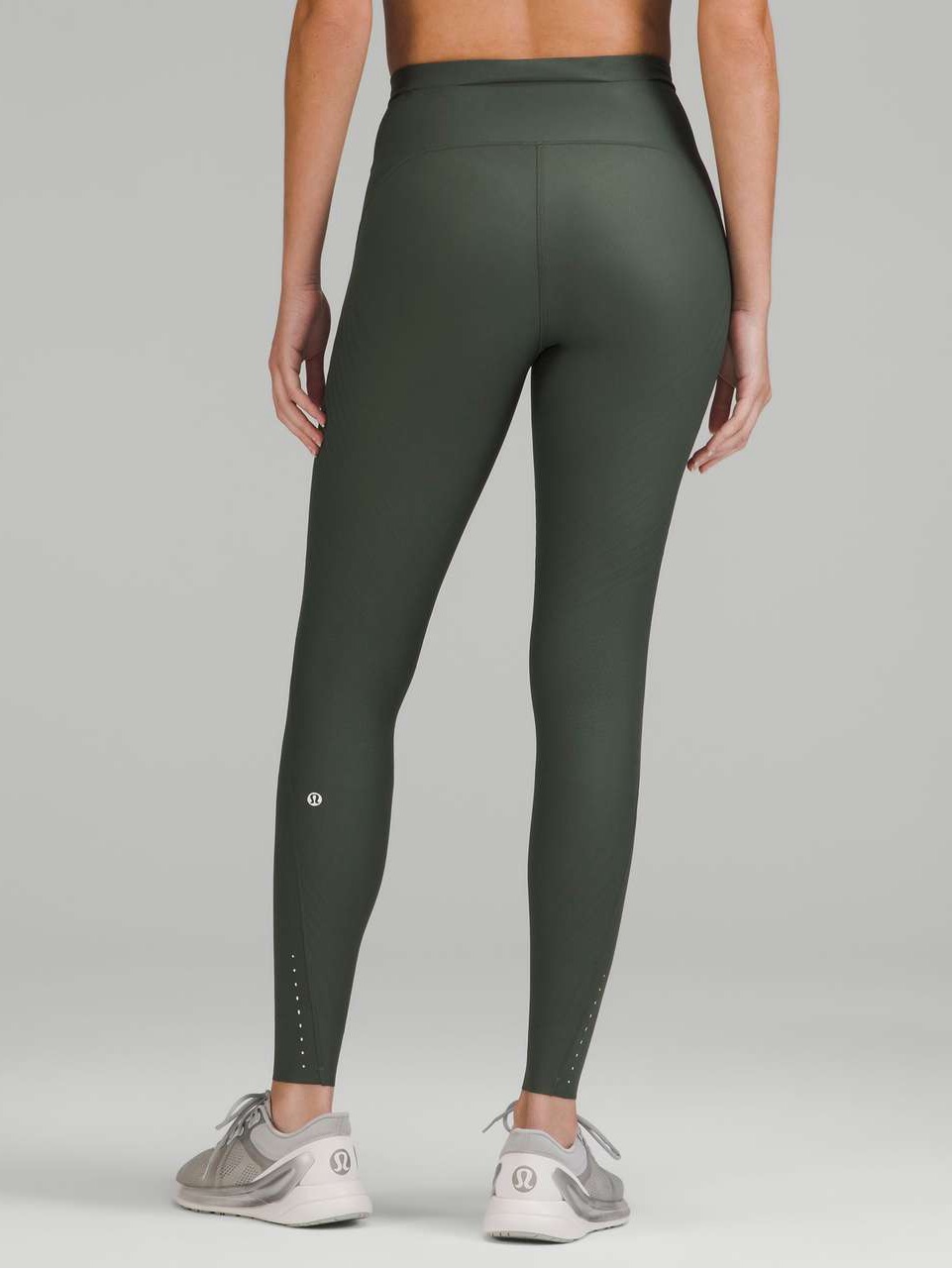 Lululemon Senseknit High-Rise Running Tight In Smoked Spruce